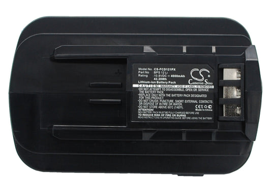 Replacement Battery for Festool  T12+3 Cordless Drill – Power Tools – 4000mAh / 43.20Wh / 10.8V