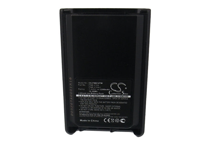 Replacement Battery for YAESU VX230 – Two-Way Radio – 2200mAh / 16.28Wh / 7.4V
