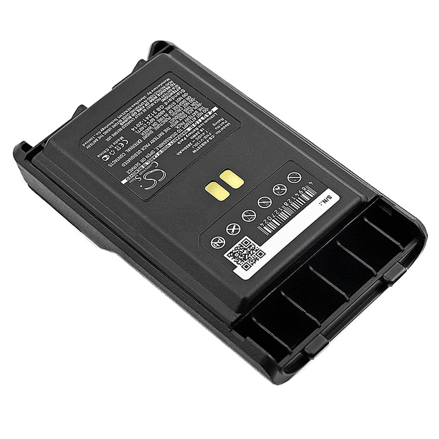 Replacement Battery for YAESU VX-351 – Two-Way Radio – 2600mAh / 19.24Wh / 7.4V