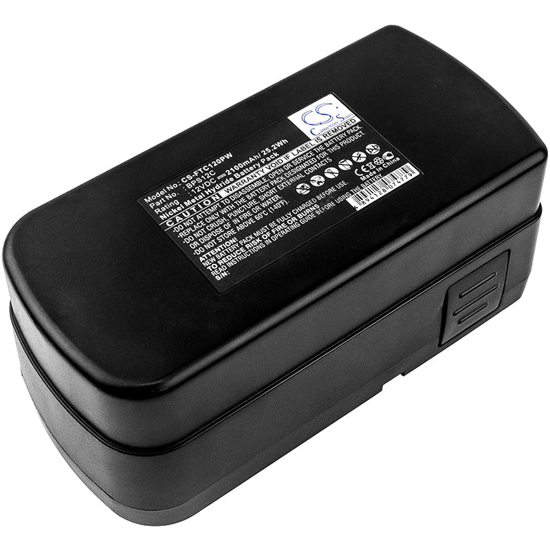 Replacement Battery for Festool 398338 – Power Tools – 2100mAh / 25.20Wh / 12.0V