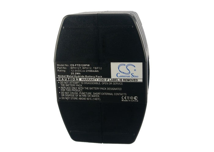 Replacement Battery for Festool  TDD12 – Power Tools – 2100mAh/25.2Wh / 12.0V