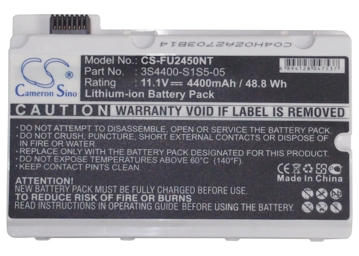 Replacement Battery for Fujitsu Amilo C7000 – Notebook, Laptop – 4400mAh / 48.84Wh / 11.1V