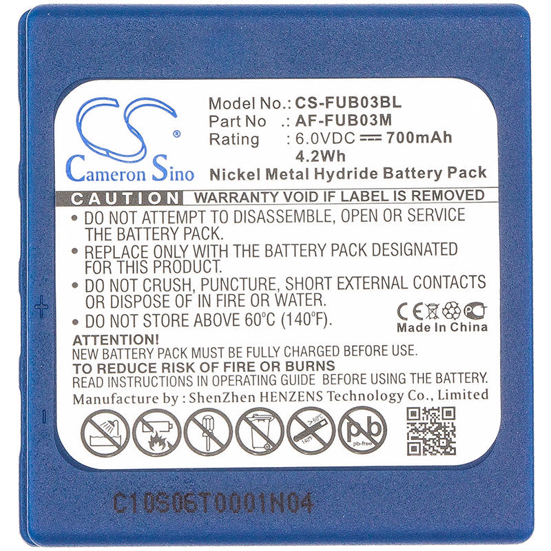 Replacement Battery for Abitron TGA – Crane Remote Control – 700mAh / 4.20Wh / 6.0V