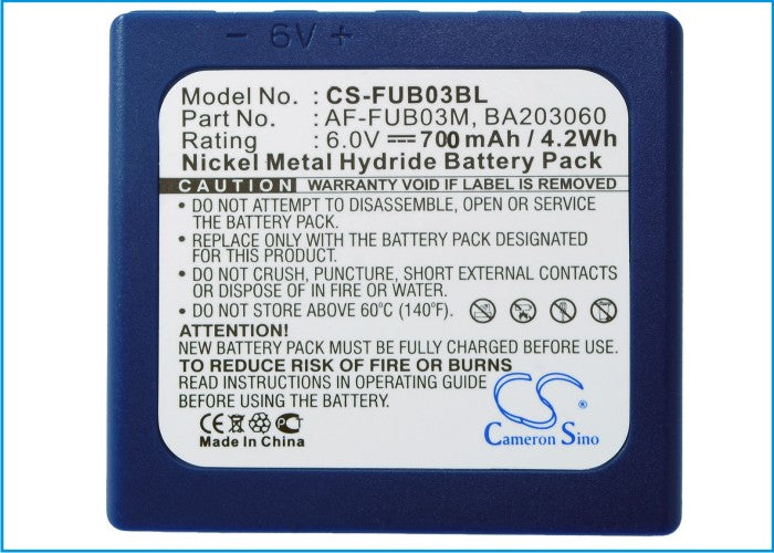 Replacement Battery for Abitron TGA – Crane Remote Control – 700mAh / 4.20Wh / 6.0V