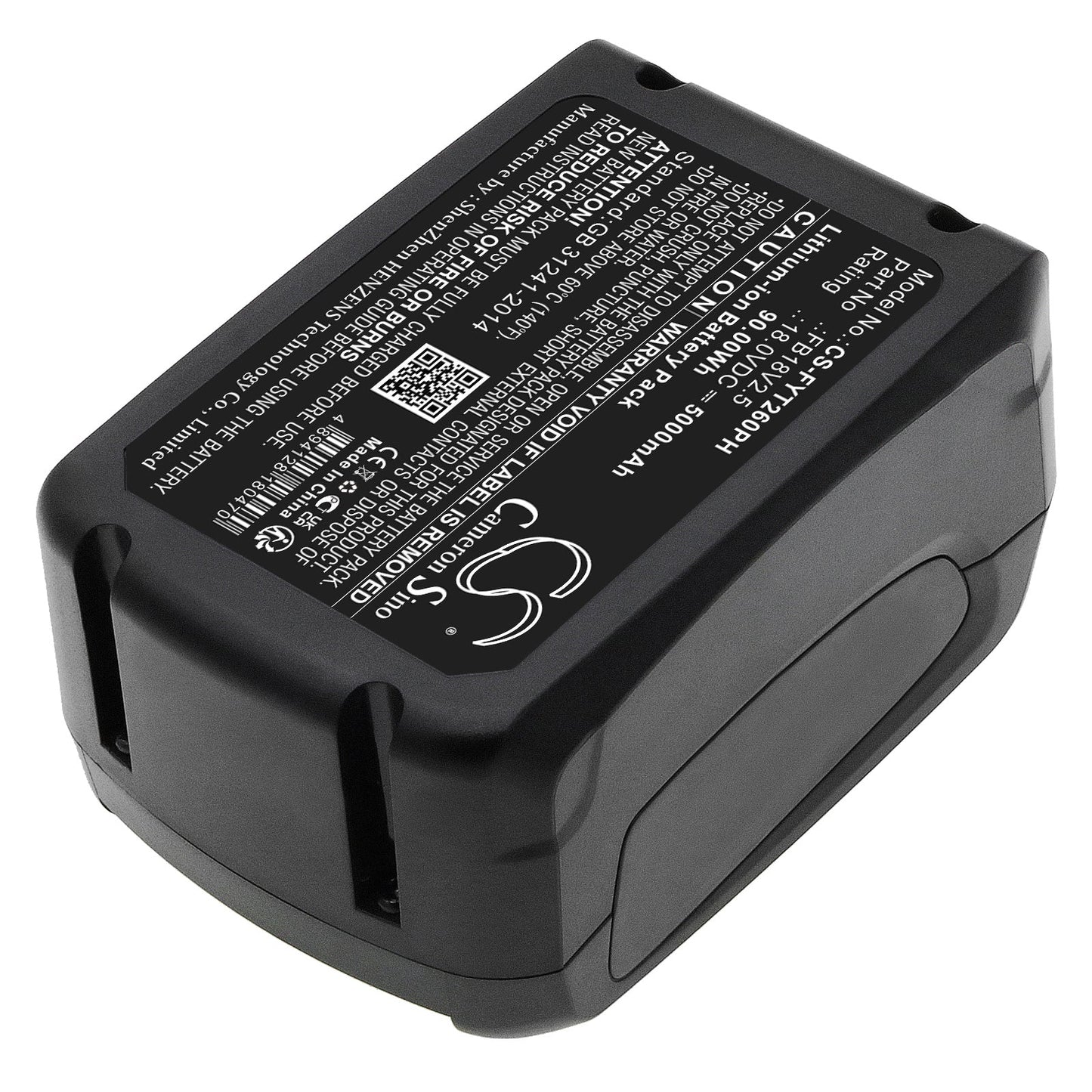 Replacement Battery for Flymo EasiClean Li 18V Cordless Pres – Gardening Tools – 5000mAh / 90.00Wh / 18.0V