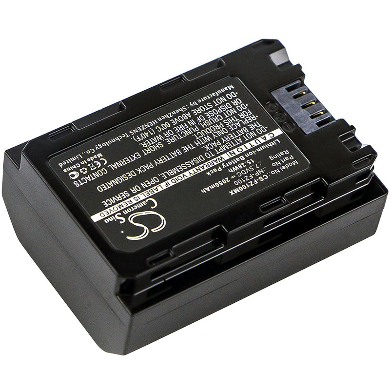 Replacement Battery for Sony A7 Mark 3 – Camera – 2050mAh / 15.38Wh / 7.5V
