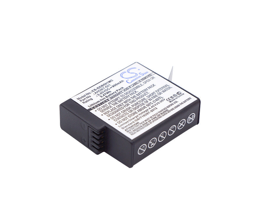 Replacement Battery for GoPro 601-10197-00 – Camera – 900mAh / 3.47Wh / 3.85V