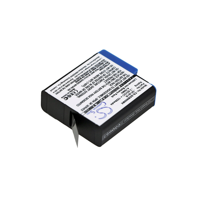Replacement Battery for GoPro 601-10197-00 – Camera – 1220mAh / 4.70Wh / 3.85V