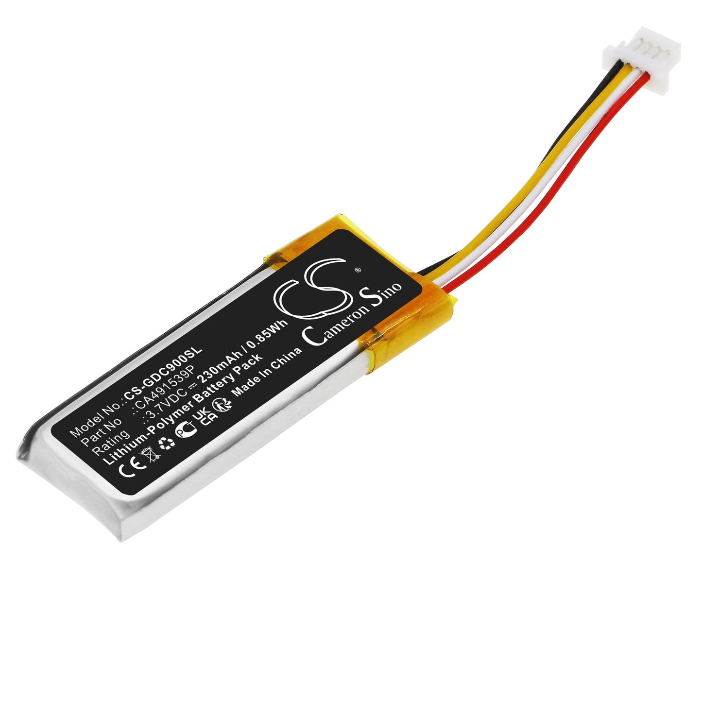Replacement Battery for Google D9SCA – VR – 230mAh / 0.85Wh / 3.7V
