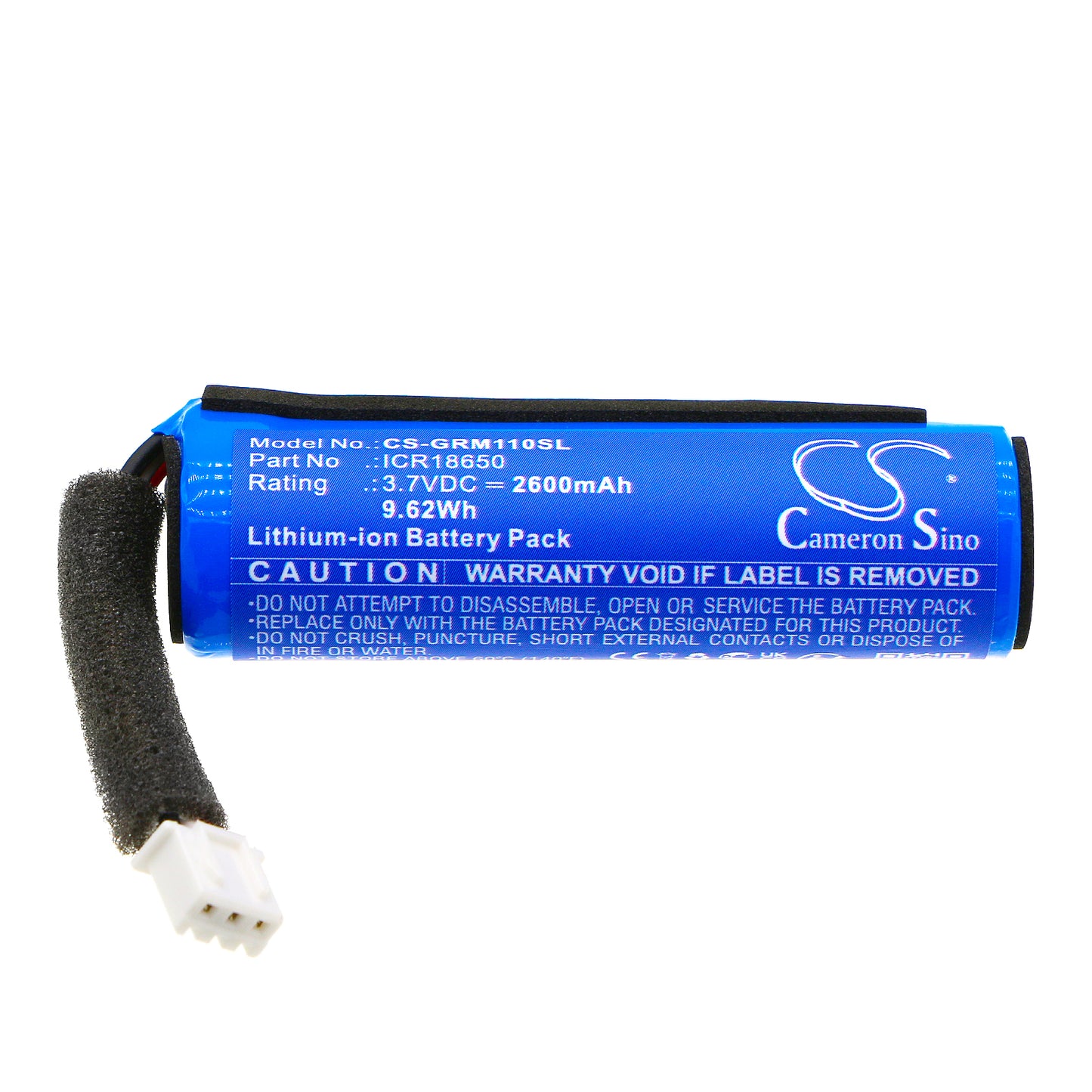 Replacement Battery for Groove onn AAAGRY100006889 – 2600mAh / 9.62Wh