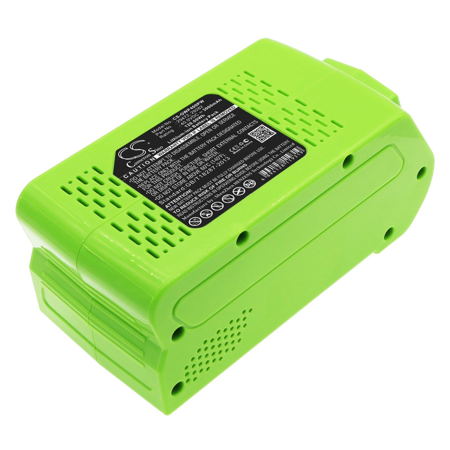 Replacement Battery for Poulan Pro 967044601 40V 24“ – Power Tools – 3000mAh / 120.00Wh / 40.00V