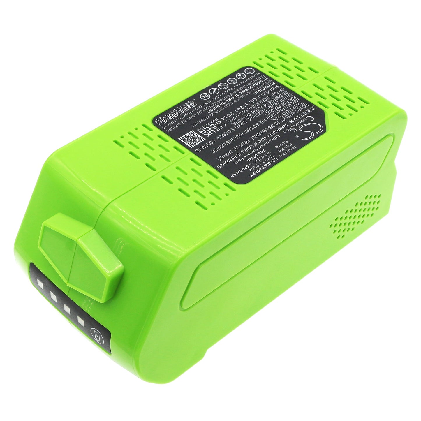 Replacement Battery for GreenWorks  20292 – Power Tools – 5000mAh / 200.00Wh / 40.00V