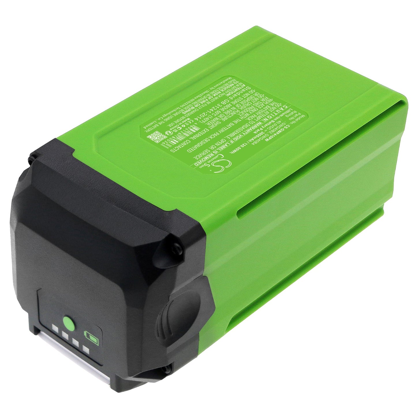 Replacement Battery for GreenWorks & 12" String Trimmer Combo Kit – Gardening Tools – 3000mAh / 120.00Wh / 40.0V