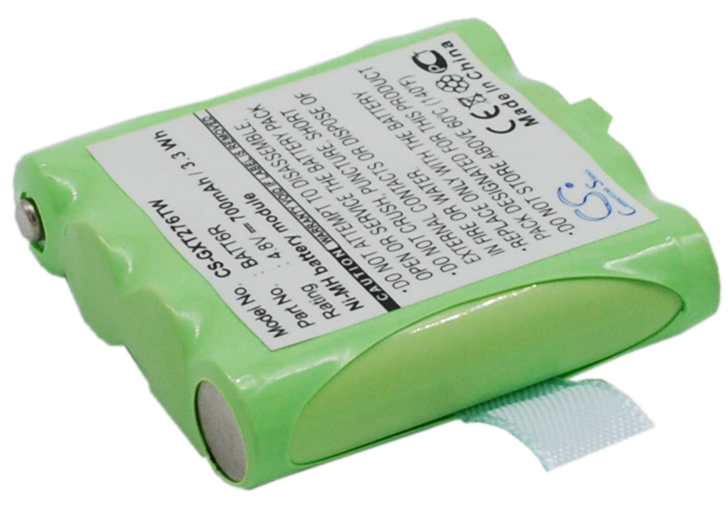 Replacement Battery for Uniden GMR1038 – Two-Way Radio – 700mAh / 3.36Wh / 4.8V