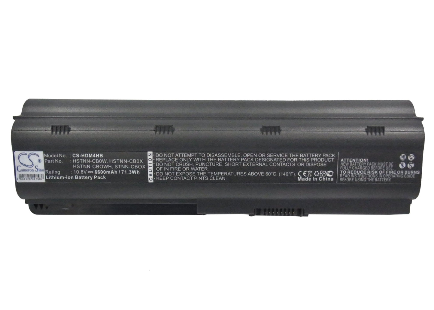 Replacement Battery for HP 62-100EE – Notebook, Laptop – 6600mAh / 71.28Wh / 10.8V