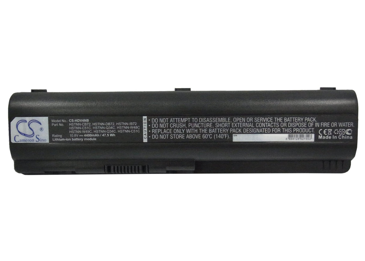 Replacement Battery for HP dv5-1017tx – Notebook, Laptop – 4400mAh / 10.8V