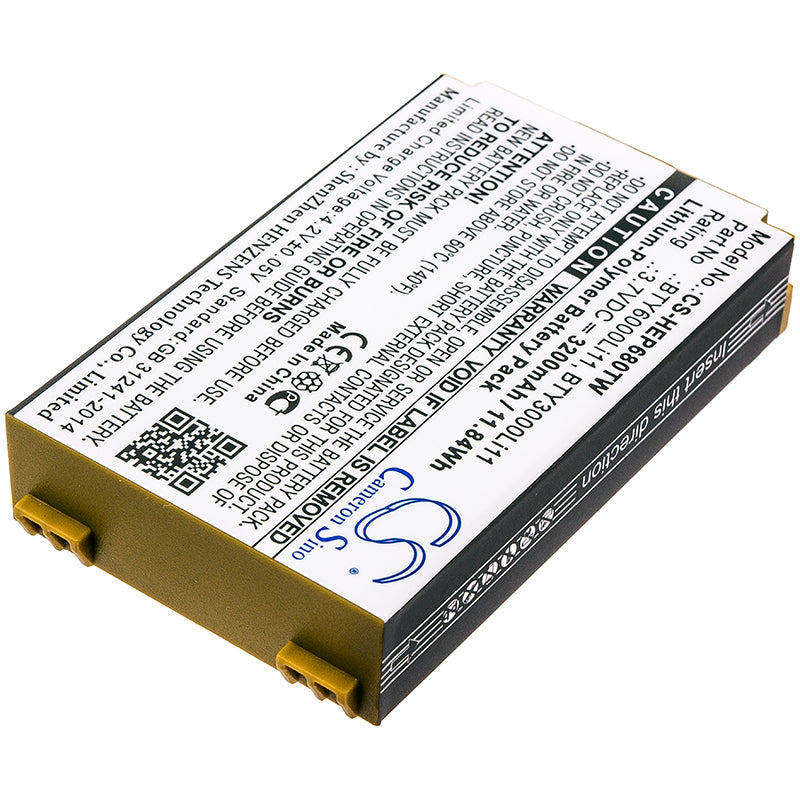 Replacement Battery for Huawei EP680 – Two-Way Radio – 3200mAh / 11.84Wh / 3.7V