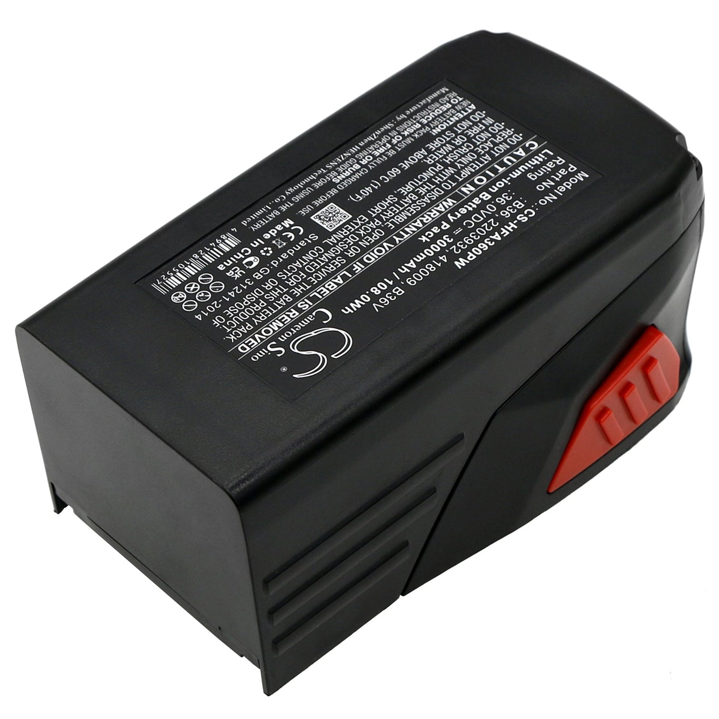 Replacement Battery for HILTI  TE6-A Li – Power Tools – 3000mAh / 108.0Wh / 36.0V