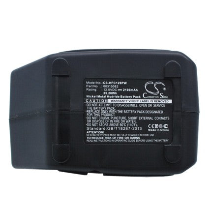 Replacement Battery for HILTI SF121 SID121, TCD12 – 2100mAh / 25.20Wh