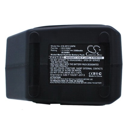 Replacement Battery for HILTI SF121 SID121, TCD12 – 3300mAh / 39.60Wh