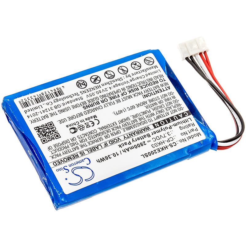 Replacement Battery for Harman/Kardon Esquire 2 – 2800mAh / 10.36Wh