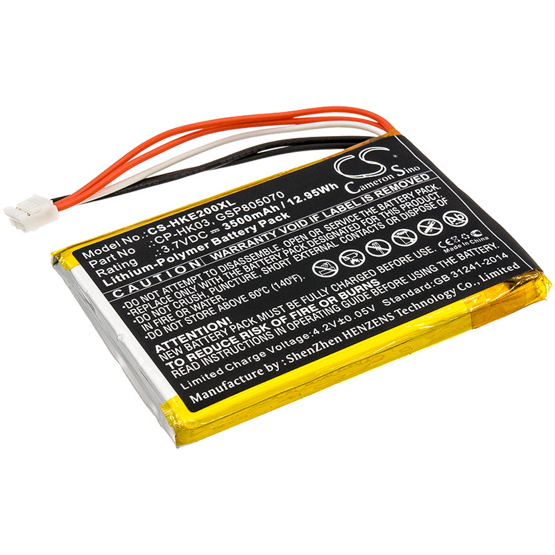 Replacement Battery for Harman/Kardon Esquire 2 – 3500mAh / 12.95Wh