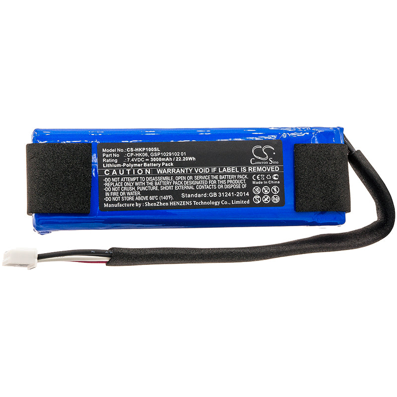 Replacement Battery for Harman/Kardon Go Play – 3000mAh / 22.20Wh