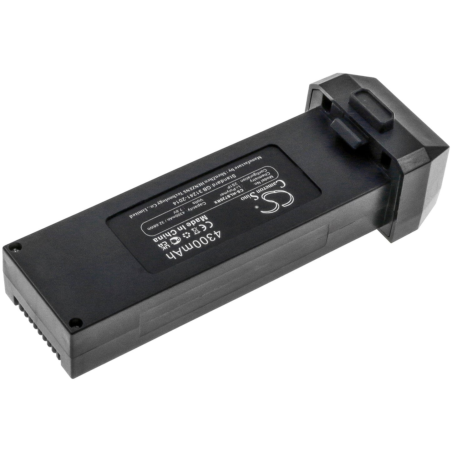 Replacement Battery for Holy Stone HS720 – Drones – 4300mAh / 32.68Wh / 7.6V