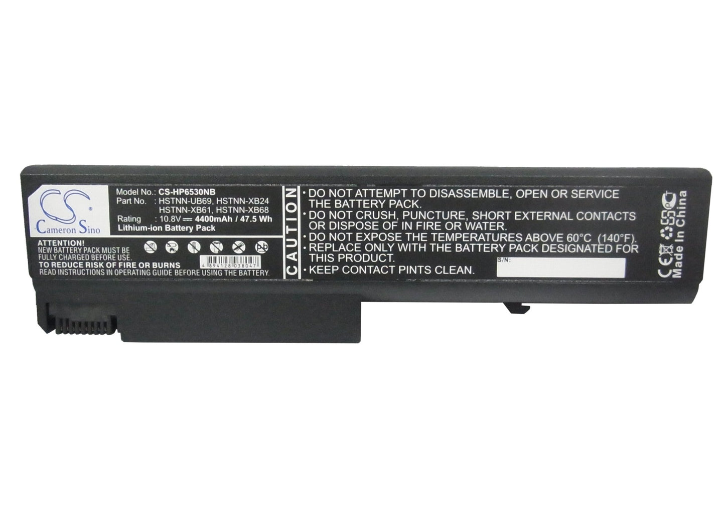 Replacement Battery for HP Compaq 6500b – Notebook, Laptop – 4400mAh / 10.8V