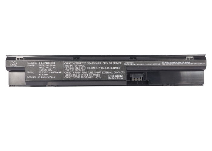 Replacement Battery for HP ProBook 440 – Notebook, Laptop – 4400mAh / 47.52Wh / 10.8V