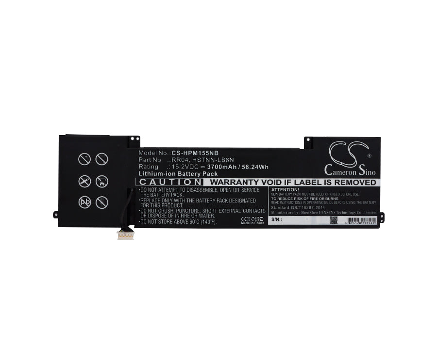 Replacement Battery for HP Omen 15 – Notebook, Laptop – 3700mAh / 56.24Wh / 15.2V