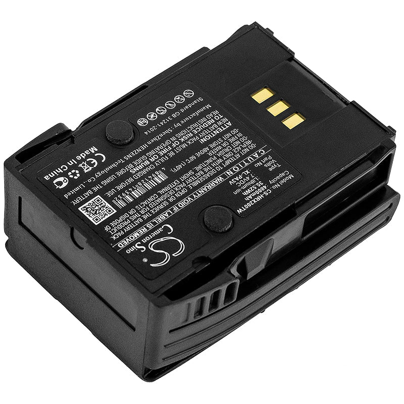 Replacement Battery for Harris XL-185P – Two-Way Radio – 4800mAh / 35.52Wh / 7.4V