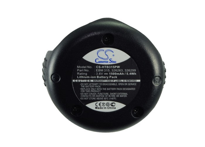 Replacement Battery for Hitachi DB 3DL – Power Tools – 1500mAh / 5.40Wh / 3.6V