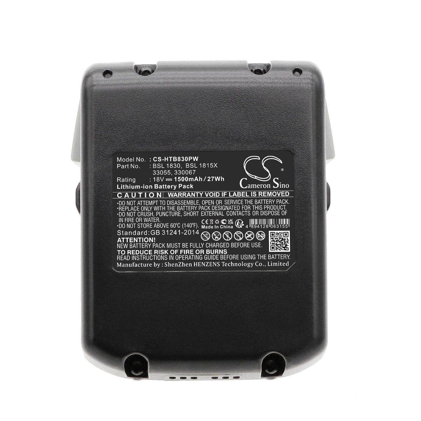 Replacement Battery for Hitachi C 18DSL – Power Tools – 1500mAh / 18.0V