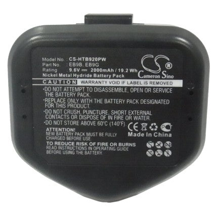 Replacement Battery for Hitachi CK 12D CK 12DY, CL 10D, – 2000mAh