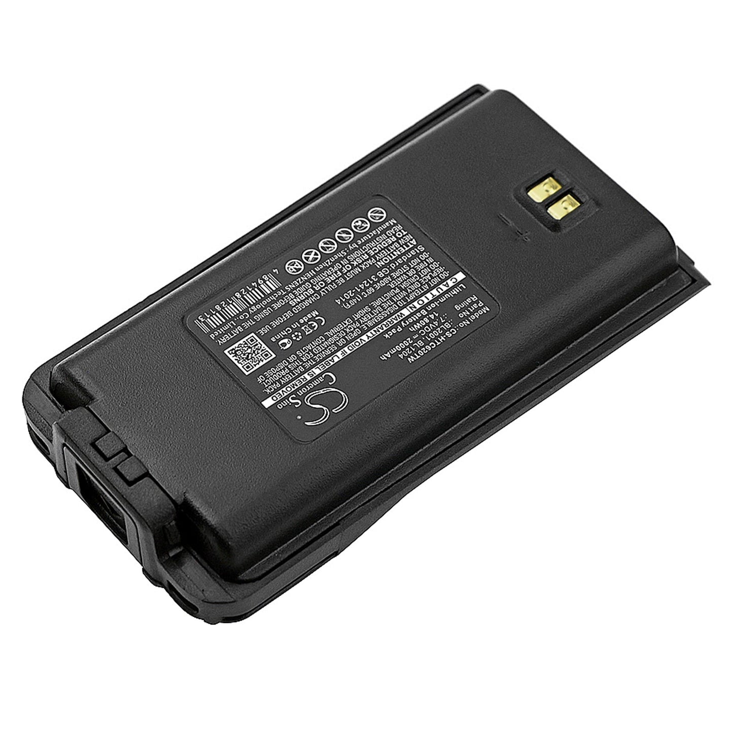 Replacement Battery for Hytera TC-610 – Two-Way Radio – 2000mAh / 14.80Wh / 7.4V