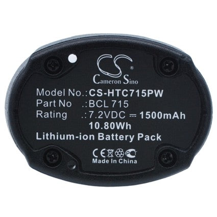 Replacement Battery for Hitachi WH7DL – 1500mAh / 10.80Wh