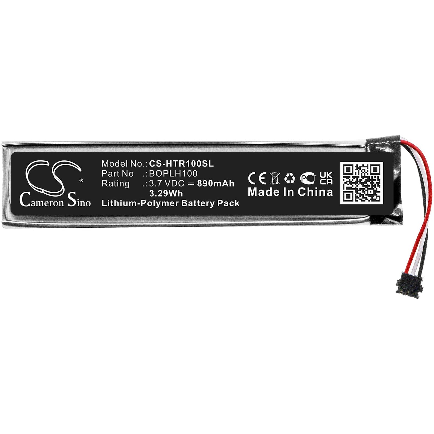 Replacement Battery for HTC Vive Controller – VR – 890mAh / 3.29Wh / 3.7V