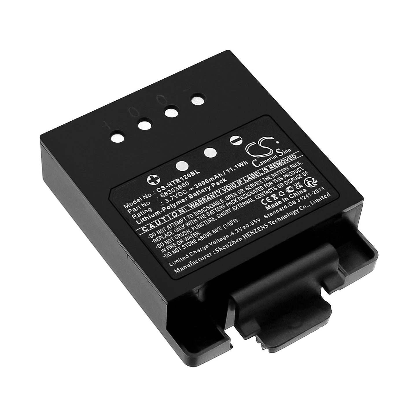 Replacement Battery for Hetronic ERGO-120 – Crane Remote Control – 3000mAh / 11.1Wh / 3.7V