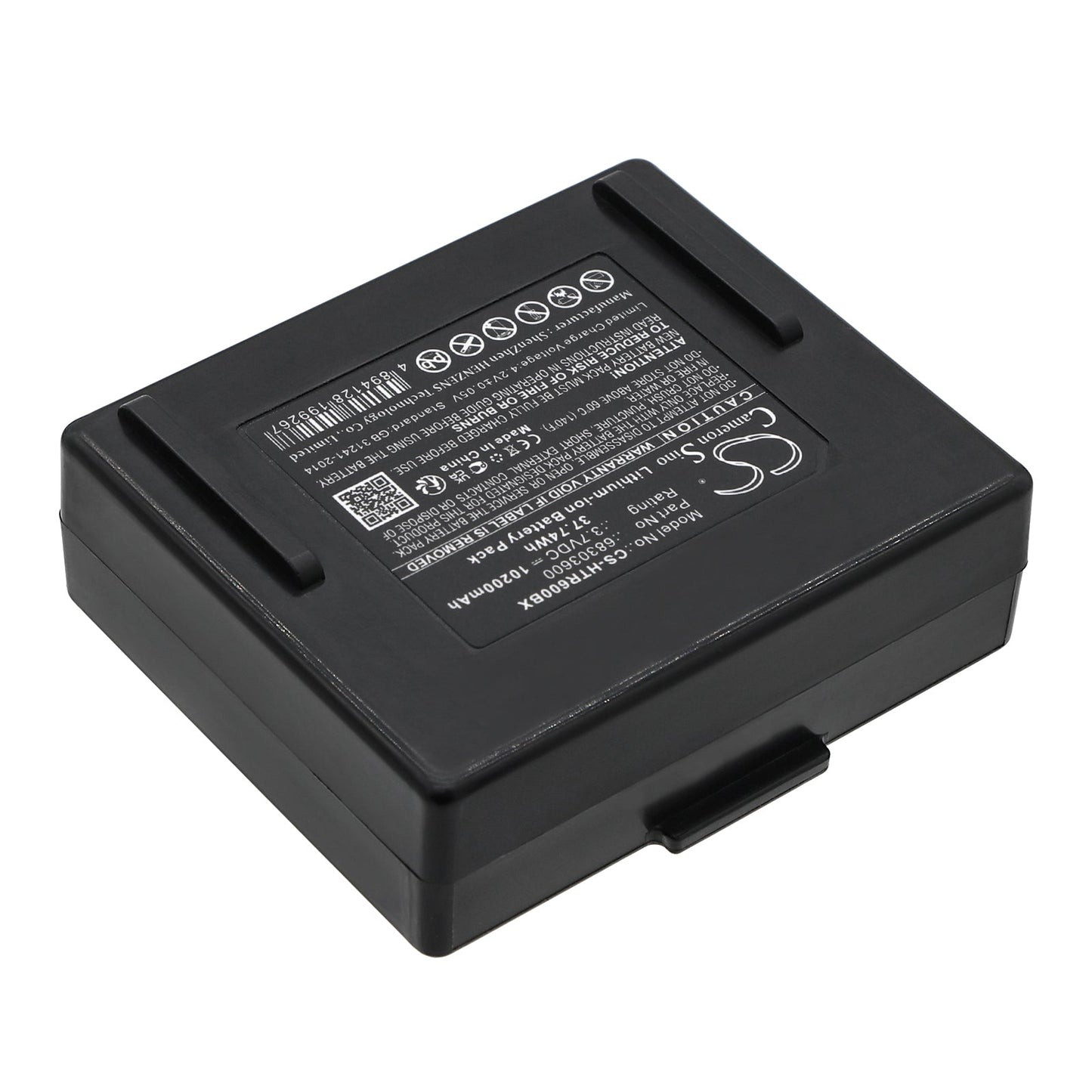 Replacement Battery for Hetronic NOVA XXL – Crane Remote Control – 10200mAh / 37.74Wh / 3.7V