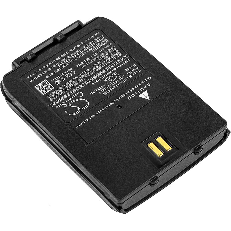 Replacement Battery for HYT X1e – Two-Way Radio – 1400mAh / 10.36Wh / 7.4V