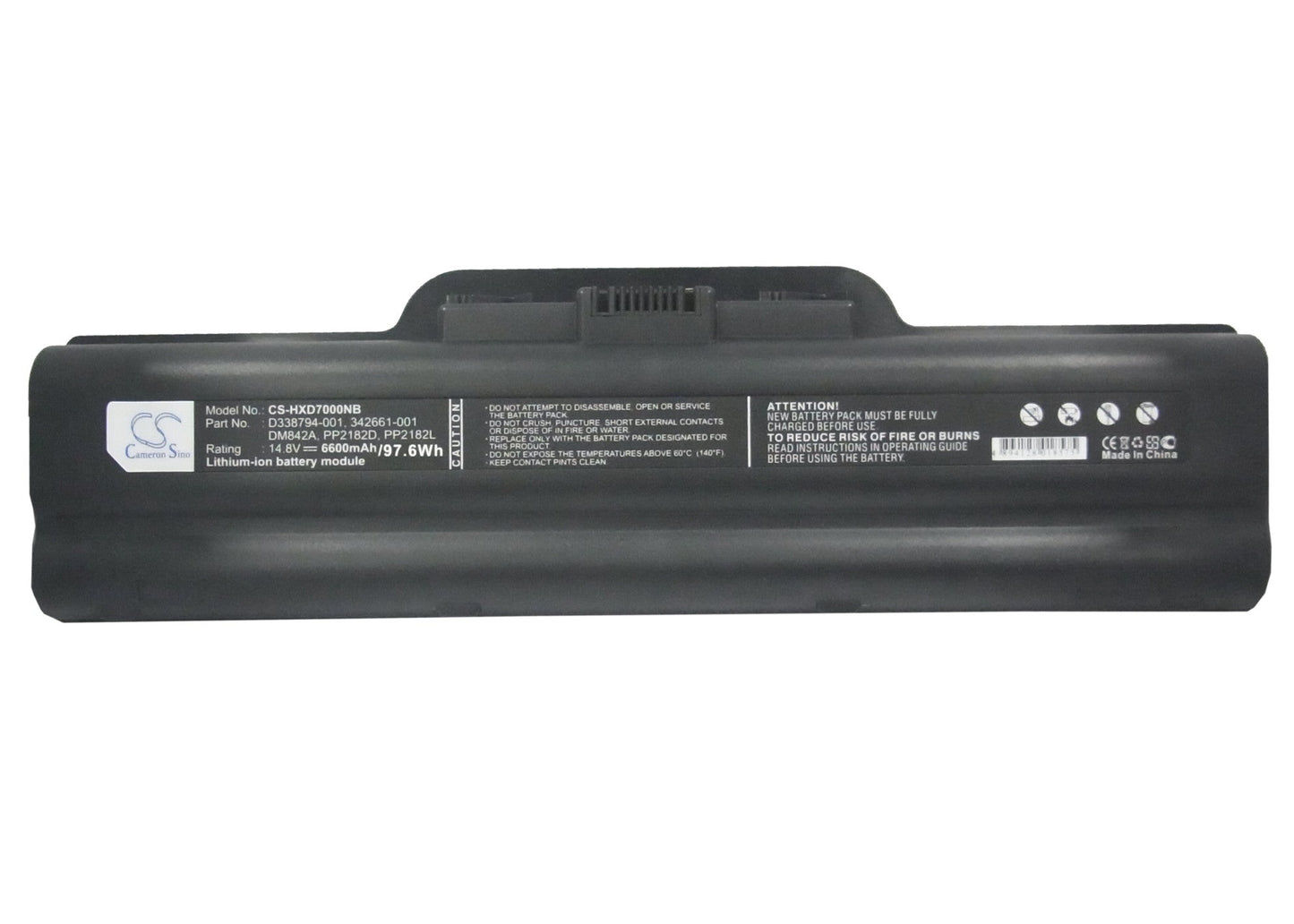 Replacement Battery for HP Business Notebook NX9500 – Notebook, Laptop – 6600mAh/97.68Wh / 14.8V