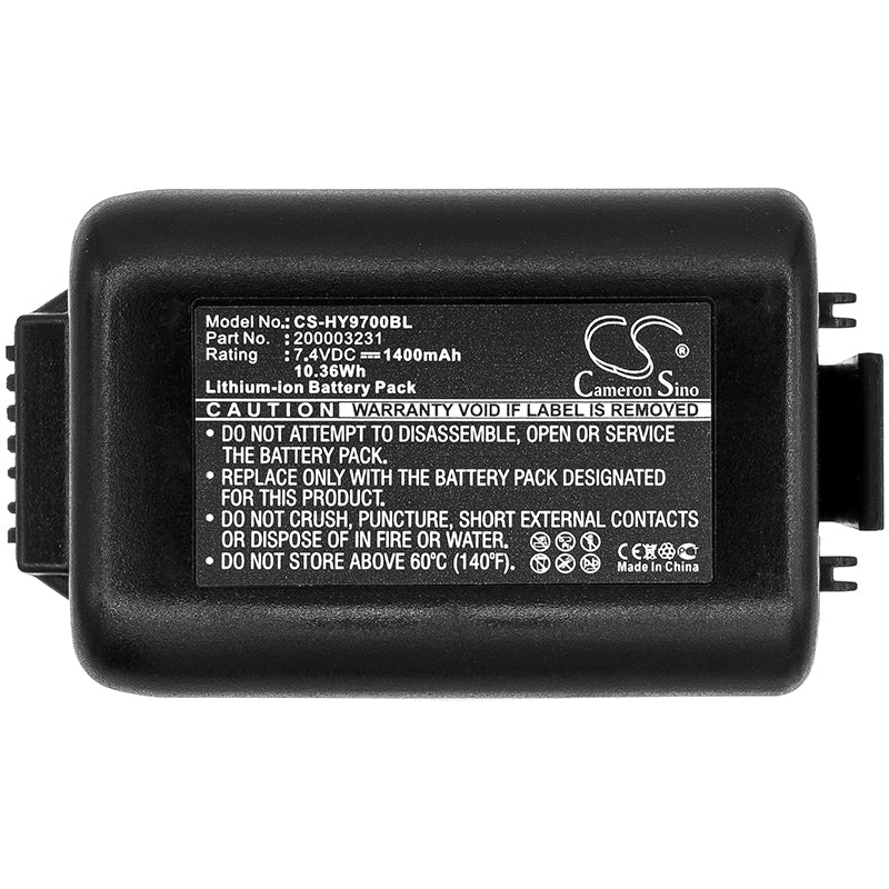 Replacement Battery for Dolphin 9700 Handheld – Barcode Scanner – 1400mAh / 10.36Wh / 7.4V
