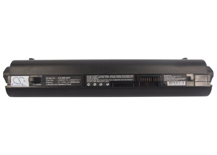 Replacement Battery for Lenovo ideapad S10-2 – Notebook, Laptop – 6600mAh/73.26Wh / 11.1V