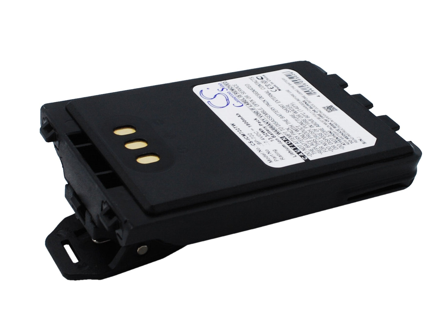 Replacement Battery for ICOM ID-31A – Two-Way Radio – 1800mAh / 13.32Wh / 7.4V