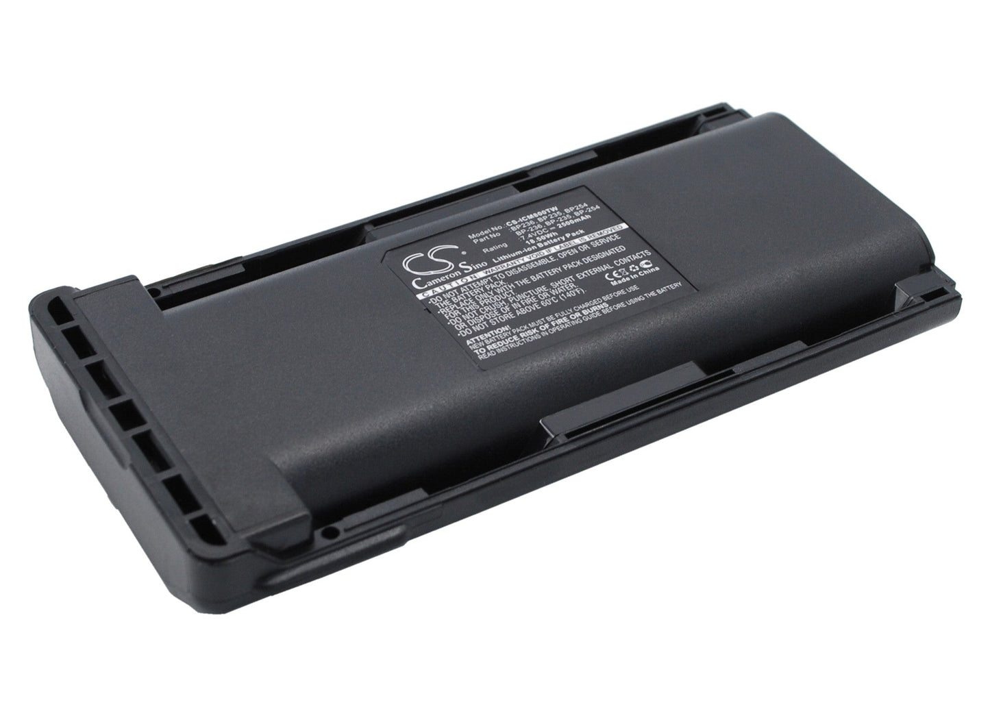 Replacement Battery for ICOM IC-F70 – Two-Way Radio – 2500mAh / 18.50Wh / 7.4V