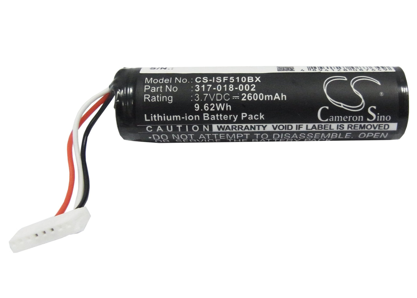 Replacement Battery for Honeywell IN51L3-D – Barcode Scanner – 2600mAh / 9.62Wh / 3.7V