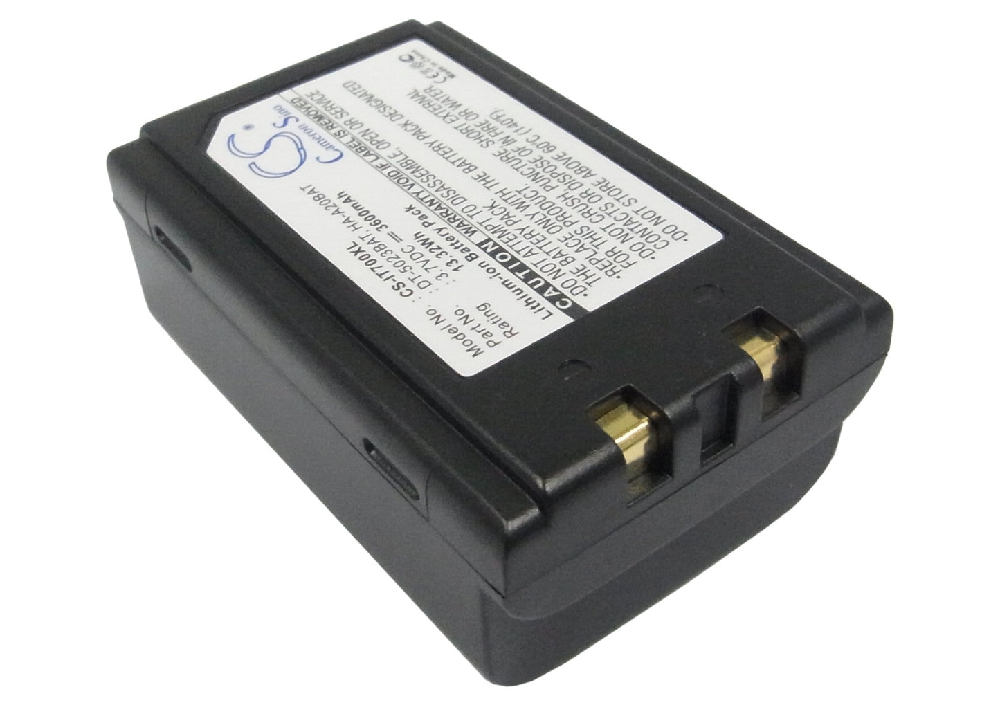 Replacement Battery for Unitech  HT660 – Barcode Scanner – 3600mAh / 13.32Wh / 3.7V