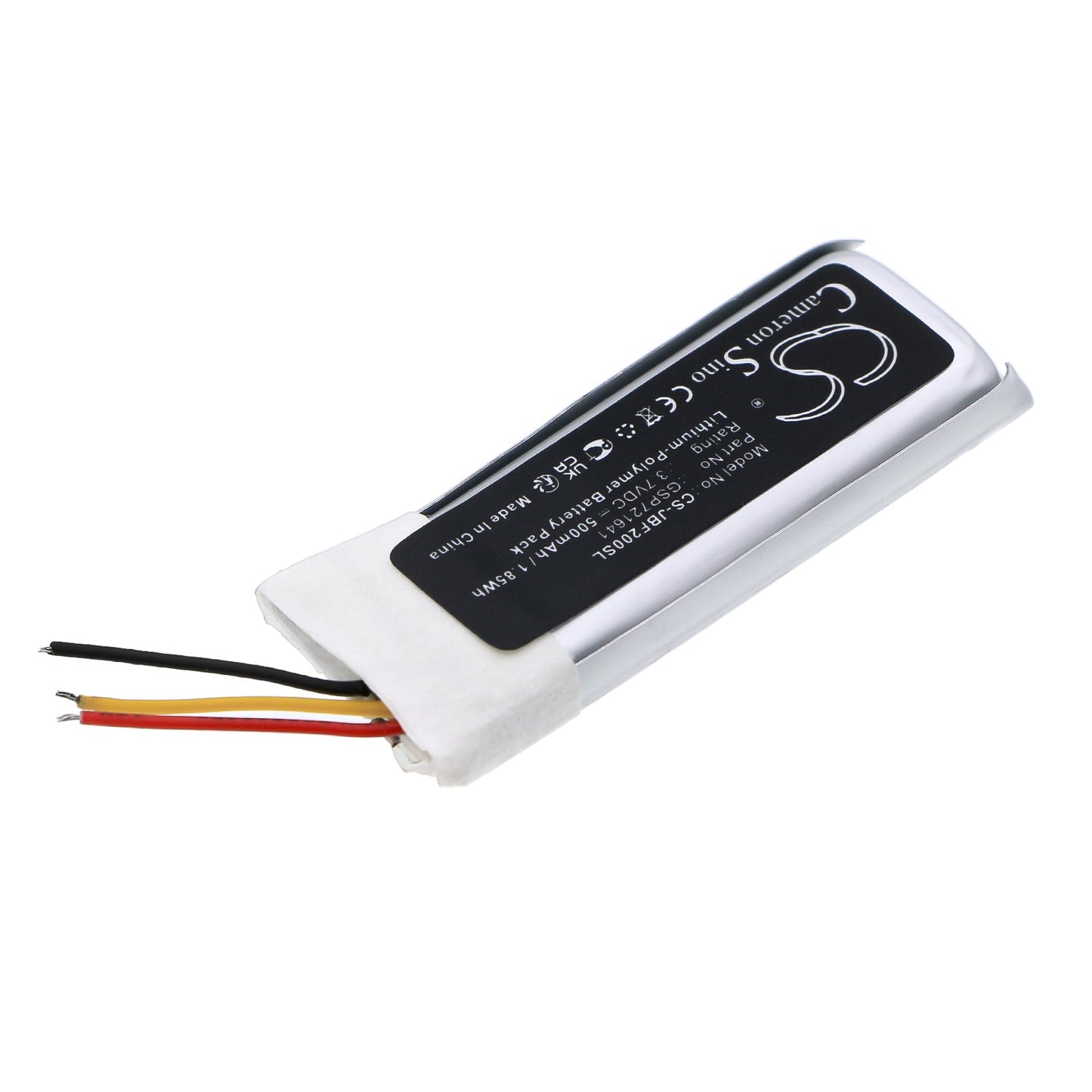 Replacement Battery for JBL Live Pro 2 Charging Case – Wireless Headset – 500mAh / 1.85Wh / 3.7V