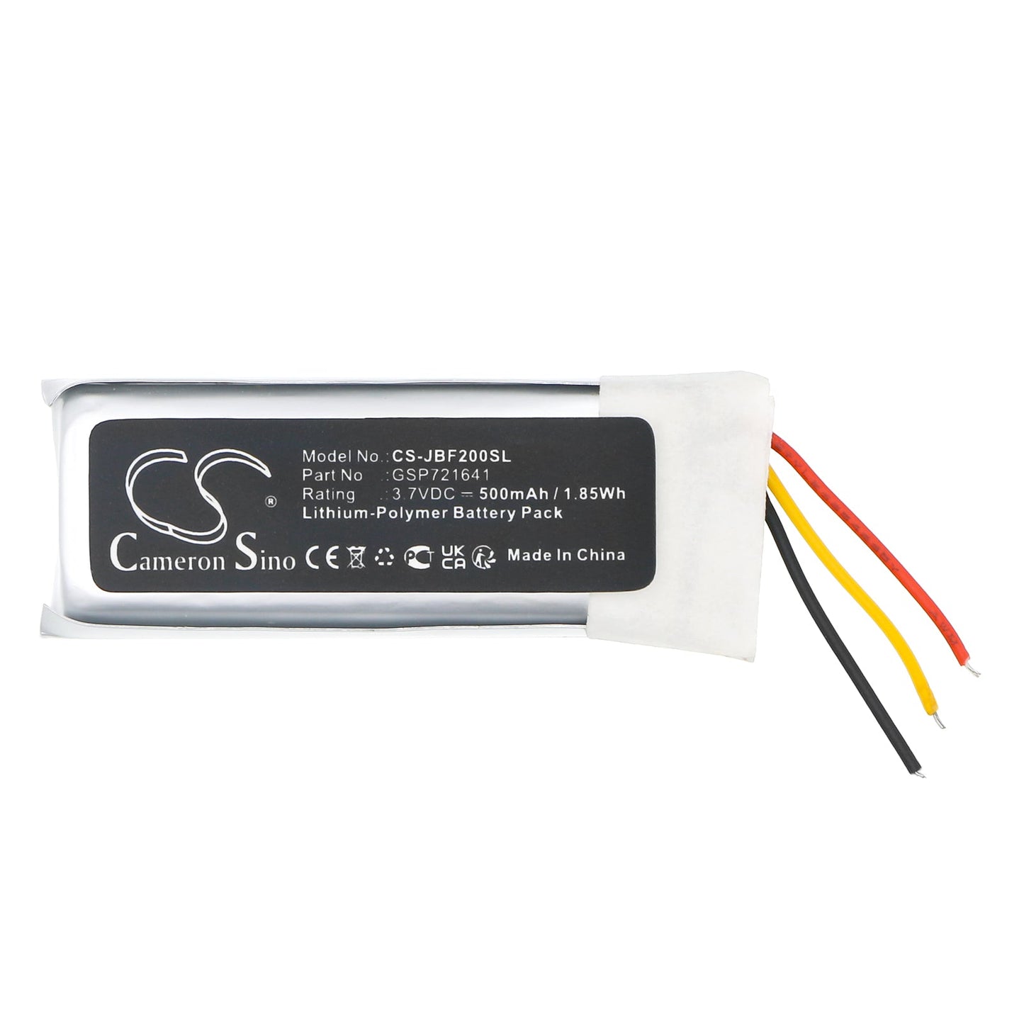 Replacement Battery for JBL Live Pro 2 Charging Case – Wireless Headset – 500mAh / 1.85Wh / 3.7V